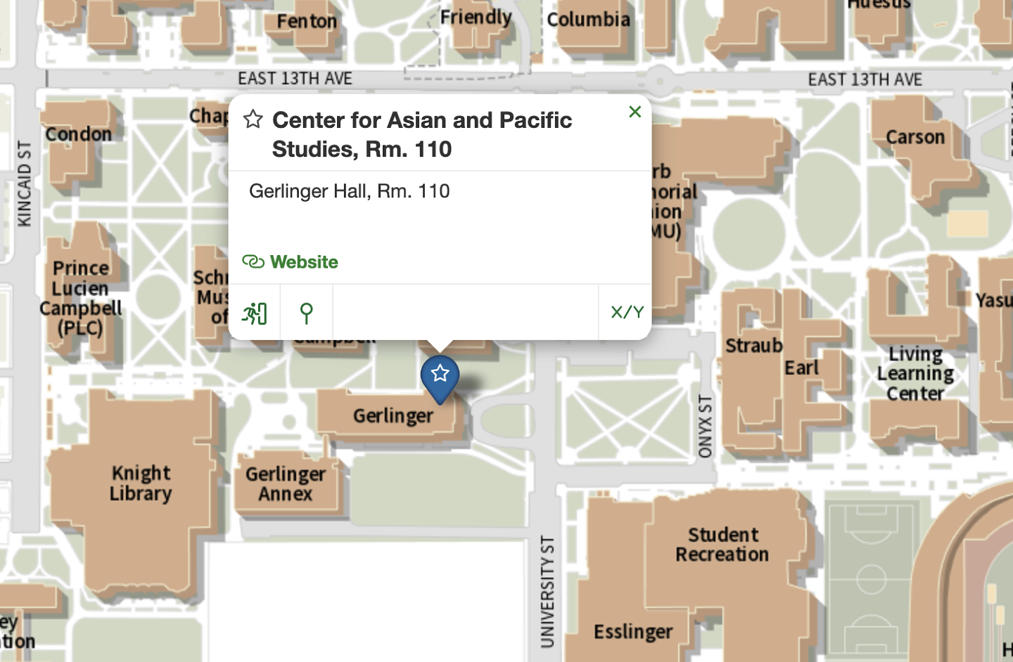 CAPS Office Address: Gerlinger Hall 110