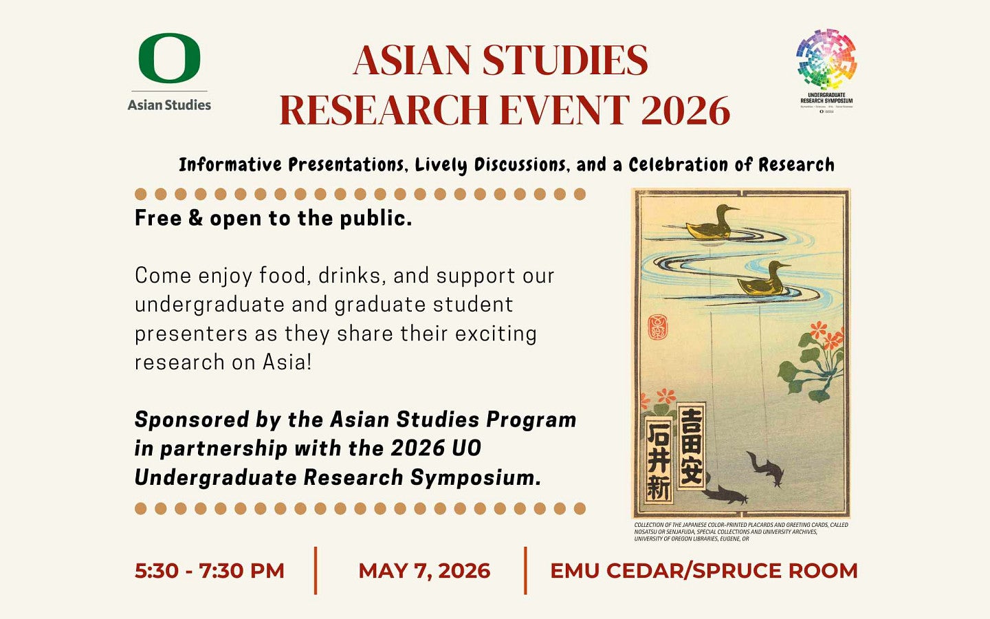 Asian Studies Research Event 2026