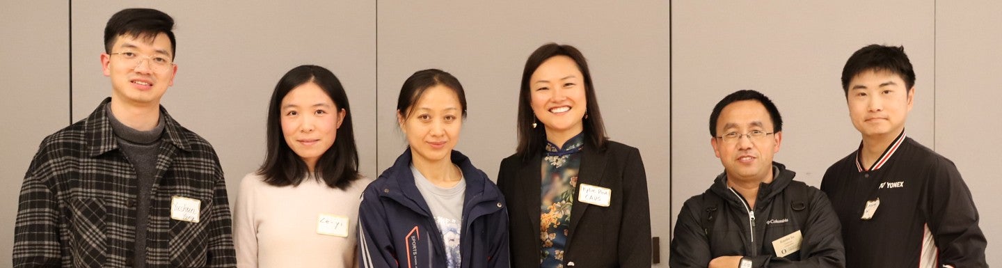 CAPS visiting scholars at the 2024 annual reception