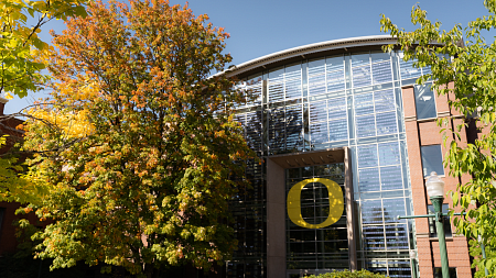 Lillis Business Complex at the University of Oregon