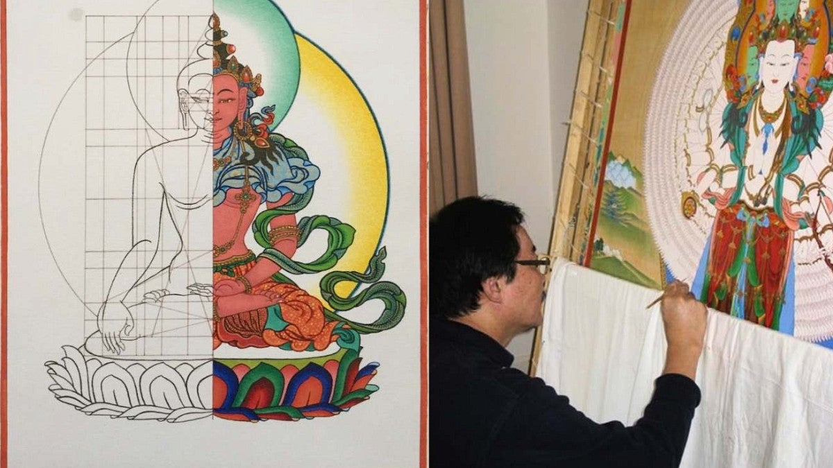 Workshop: Foundations of Thangka Iconometry
