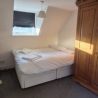 One of the bedrooms.